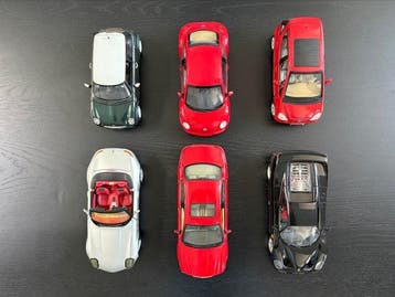 Maisto, Bburago 1:18 - Modelauto (6) - BMW Z8; Ferrari F50;, Nieuw