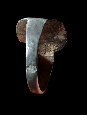Oud-Romeins Zilver Amulet (Zonder minimumprijs)