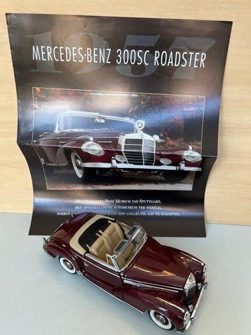 Franklin Mint 1:24 - Cabriolet miniature - Mercedes-Benz, Hobby & Loisirs créatifs