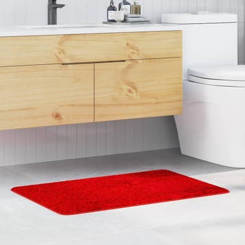 vidaXL Antislip Badmat Rood 60 x 90 cm PP, Verzenden, Nieuw
