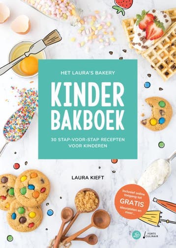 Het Lauras Bakery Kinderbakboek / Laura’s Bakery, Boeken, Verzenden, Zo goed als nieuw, Laura Kieft