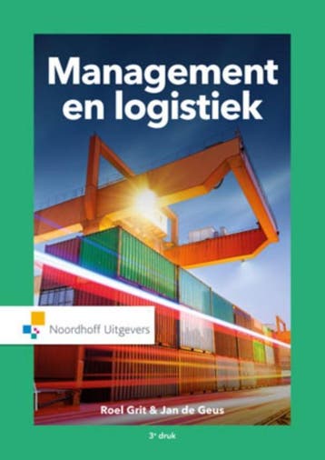Management en logistiek / Vast Boek / Noordhoff Roel Grit, Boeken, Verzenden, Zo goed als nieuw, Roel Grit