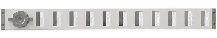 Aluminium afsluitbaar schuifrooster opbouw 650 x 65mm - WIT, Bricolage & Construction, Ventilation & Extraction, Envoi