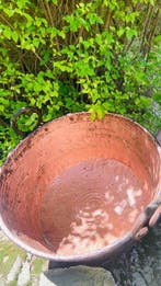 Keukencontainer - Koper - oude koperen ketel