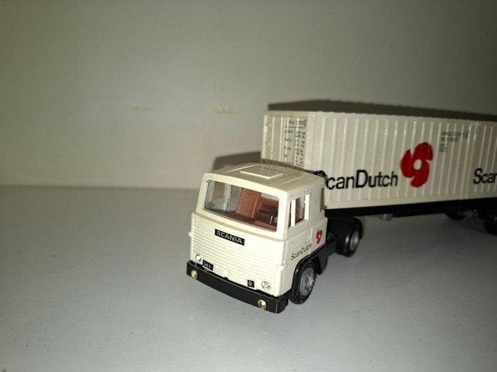 Tekno 1:50 - Model vrachtwagen - Scania containertruck, Hobby & Loisirs créatifs, Voitures miniatures | 1:5 à 1:12