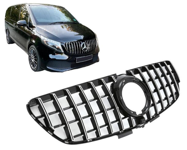 Grill | Mercedes-Benz | V-klasse 19- 5d bus | W447 | passend, Autos : Pièces & Accessoires, Carrosserie & Tôlerie, Envoi