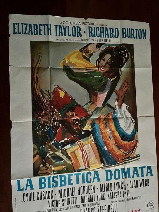 Renato Casaro - La Bisbetica Domata - La Bisbetica Domata -, Collections, Cinéma & Télévision