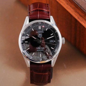 TAG Heuer - Carrera Calibre 7 Twin Time - WV2115 - Homme -