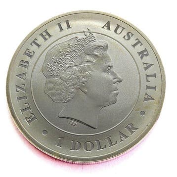 Australië. 1 Dollar 2014 - Crocodile