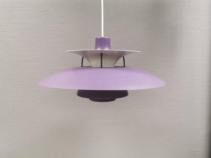 Louis Poulsen - Poul Henningsen - Lamp - PH5 - Metaal, Antiquités & Art, Antiquités | Éclairage