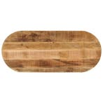 Massief Mangohout Tafelblad 140x50 | Tweede Kansje - OP=OP!, Huis en Inrichting, Verzenden, Nieuw