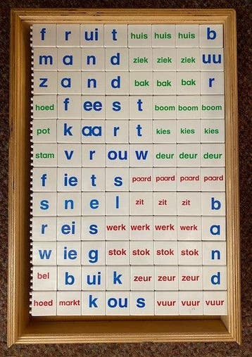 Jegro Woordblokjes (fruit-huis-mand-ziek), Verzenden