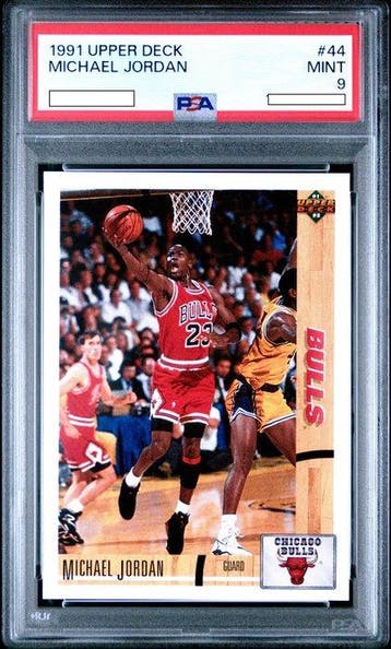 1991 Upper Deck Michael Jordan #44 Graded card - PSA 9, Nieuw