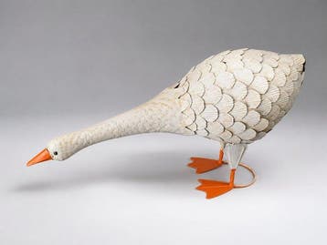 sculptuur, Groot decoratief tuinbeeld - set van 2 elegante