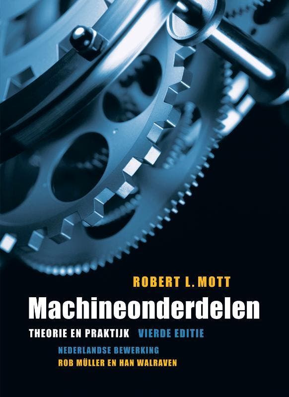 Machineonderdelen 9789043015950 R.L. Mott, Boeken, Schoolboeken, Gelezen, Verzenden