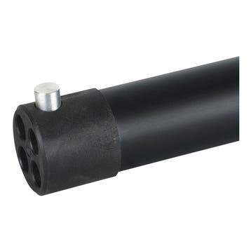 WENTEX® Pipe en Drape staander 120 cm - zwart, Verzenden, Nieuw
