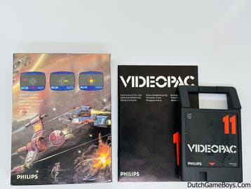 Philips VideoPac - NR 11 - Cosmic Conflict - Cardboard Box, Consoles de jeu & Jeux vidéo, Verzenden