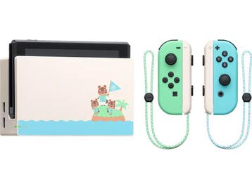 Nintendo Switch 2019 - Animal Crossing Edition - groen/blauw, Consoles de jeu & Jeux vidéo, Jeux | Nintendo Switch, Verzenden