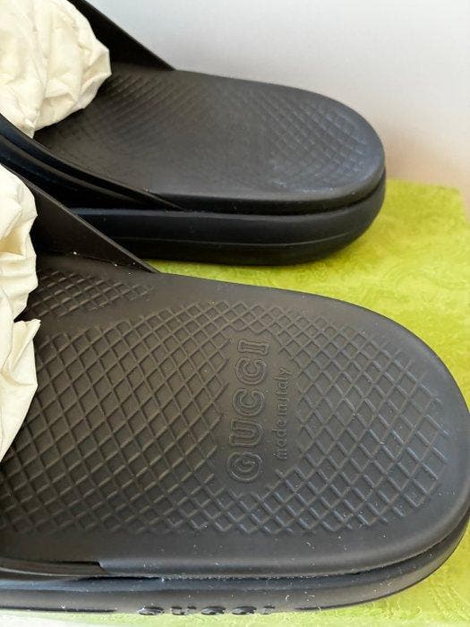 Gucci - Sandalen - Maat: EU 45 - Nieuw in doos, Kleding | Heren, Schoenen
