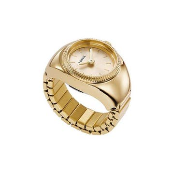 Fossil ES5246 Dames Horlogering 15 mm - Goudkleurig (Mode), Verzenden