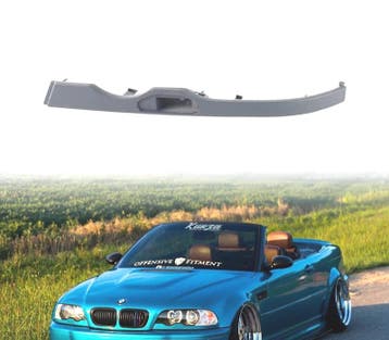 MOULURE SOUS PHARE GAUCHE SUPPORT LAVE PHARE BMW E46 COUPÉ C, Verzenden