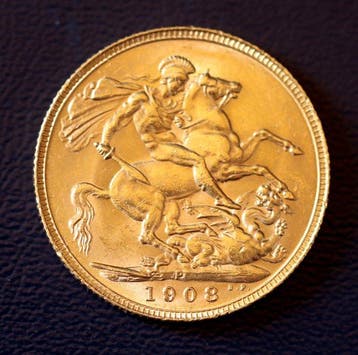 Australië. Edward VII. Sovereign 1908 Perth