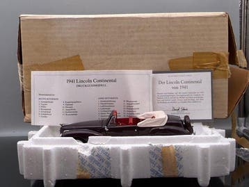 Franklin Mint 1:24 - Model sedan - 1941 Lincoln Continental