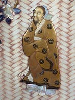 Paravent - laque/ bronze/ nacre - Japon - Période Meiji, Antiquités & Art