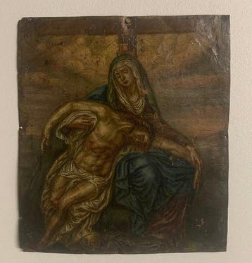 Hendrick the Clerck (1570-1629), Entourage de - Pietà, Antiquités & Art