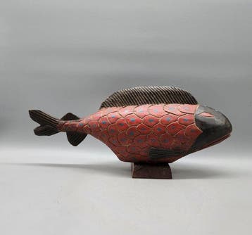 Marionnette - sculptuur - Bozo - Mali (Zonder minimumprijs)