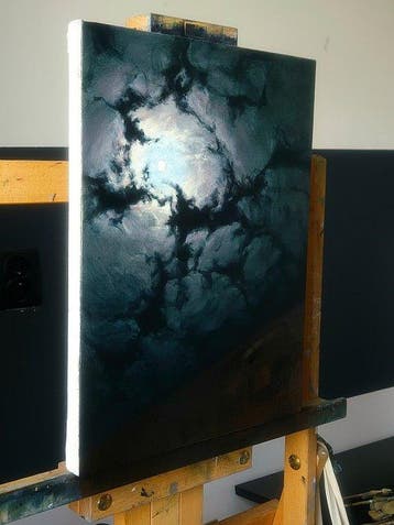 Eliza Koodziej - Full Moon, Antiek en Kunst