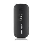 Externe 5600mAh Powerbank Noodaccu Batterij Oplader Zwart, Verzenden