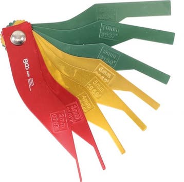Bgs Technic Remvoeringslijtage-indicator Set metaal 8 st., Verzenden