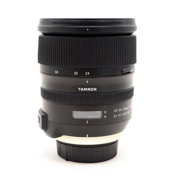 Tamron 24-70mm F2.8 Di VC USD G2 Nikon F-Mount (Occ), Ophalen of Verzenden, Zo goed als nieuw, Groothoeklens