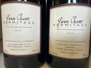 Domaine Yann Chave 2018 - 2019 - Hermitage - 2 Flessen (0.75