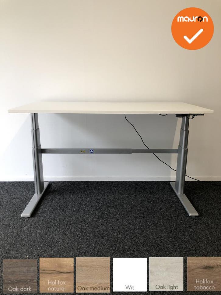 Aluforce Pro 150M compleet tweedehands elektrisch zit-sta bu, Zakelijke goederen, Kantoor en Winkelinrichting | Kantoormeubilair en Inrichting