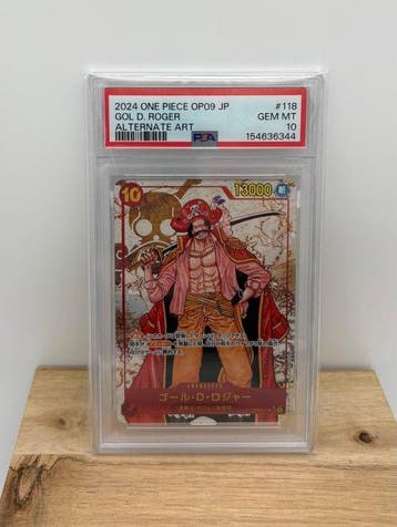 Bandai - 1 Graded card - One Piece - Gol D. Roger OP09-118, Nieuw