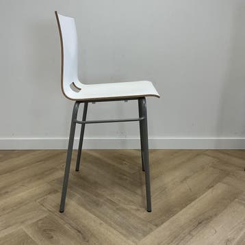 Eromes/ Marko schoolstoel zithoogte 61 cm (maat 6), wit -