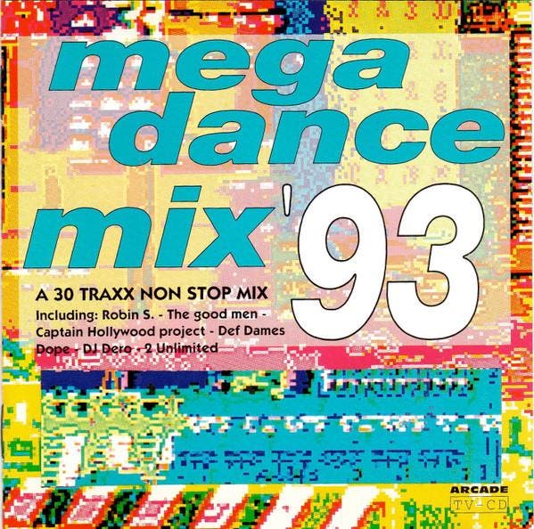 Various - Mega Dance Mix 93 (A 30 Traxx Non Stop Mix), Cd's en Dvd's, Cd's | Pop, Gebruikt, Verzenden