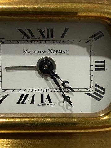 Bureauklok, Tafelklok - Matthew Norman Mid-century modern -