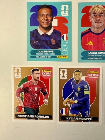 2026 Panini FIFA World Cup 2026 Kylian Mbappé, Lamine Yamal,, Nieuw