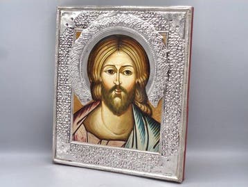 Icoon - Christus Pantokrator - .925 zilver - Christus
