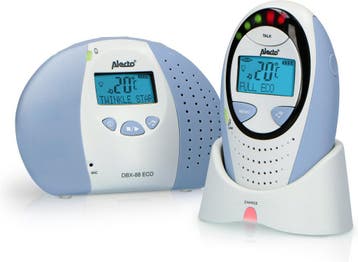 Alecto DBX-88 ECO - Full Eco DECT Babyfoon met Display - Bla, Verzenden