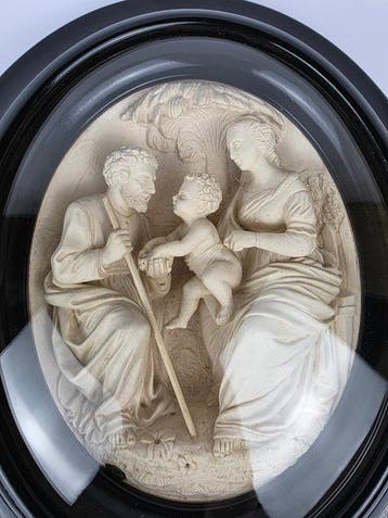 Jos Fontaine - sculptuur, Altorilievo della Sacra Famiglia -