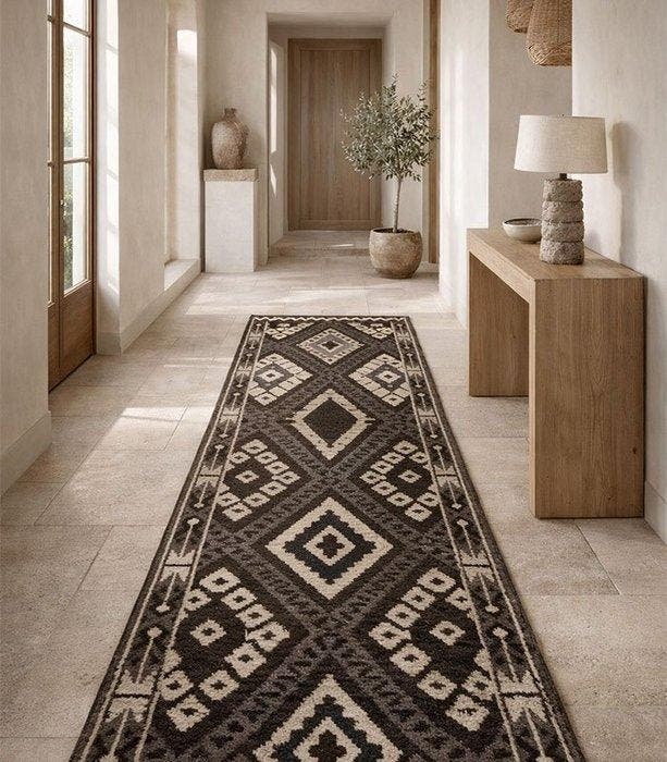 Berber - Vloerkleed - 250 cm - 80 cm, Huis en Inrichting, Stoffering | Tapijten en Vloerkleden