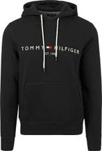 Tommy Hilfiger Hoodie Core Zwart maat Maat 52/54 (L) Heren, Kleding | Heren, Truien en Vesten, Maat 52/54 (L), Verzenden, Zwart