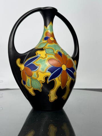 Regina Kunstaardewerkfabriek - Vase - Bochara 33/3 - Faïence, Antiquités & Art