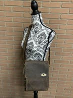 VINTAGE SCHOUDERTAS LEER/ CROSBODY BAG 100% leer, Ophalen of Verzenden