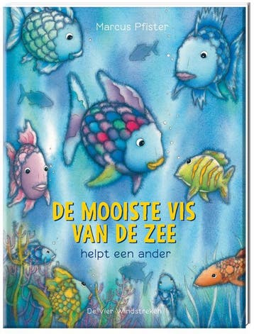 De mooiste vis van de zee helpt een ander / De mooiste vis, Verzenden, Zo goed als nieuw, Marcus Pfister