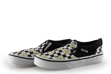 Vans Instappers Meisjes in maat 31 Zwart, Jongen of Meisje, Schoenen, Zo goed als nieuw, Vans